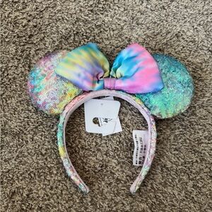 Disney Tie Dye Minnie Ears Headband